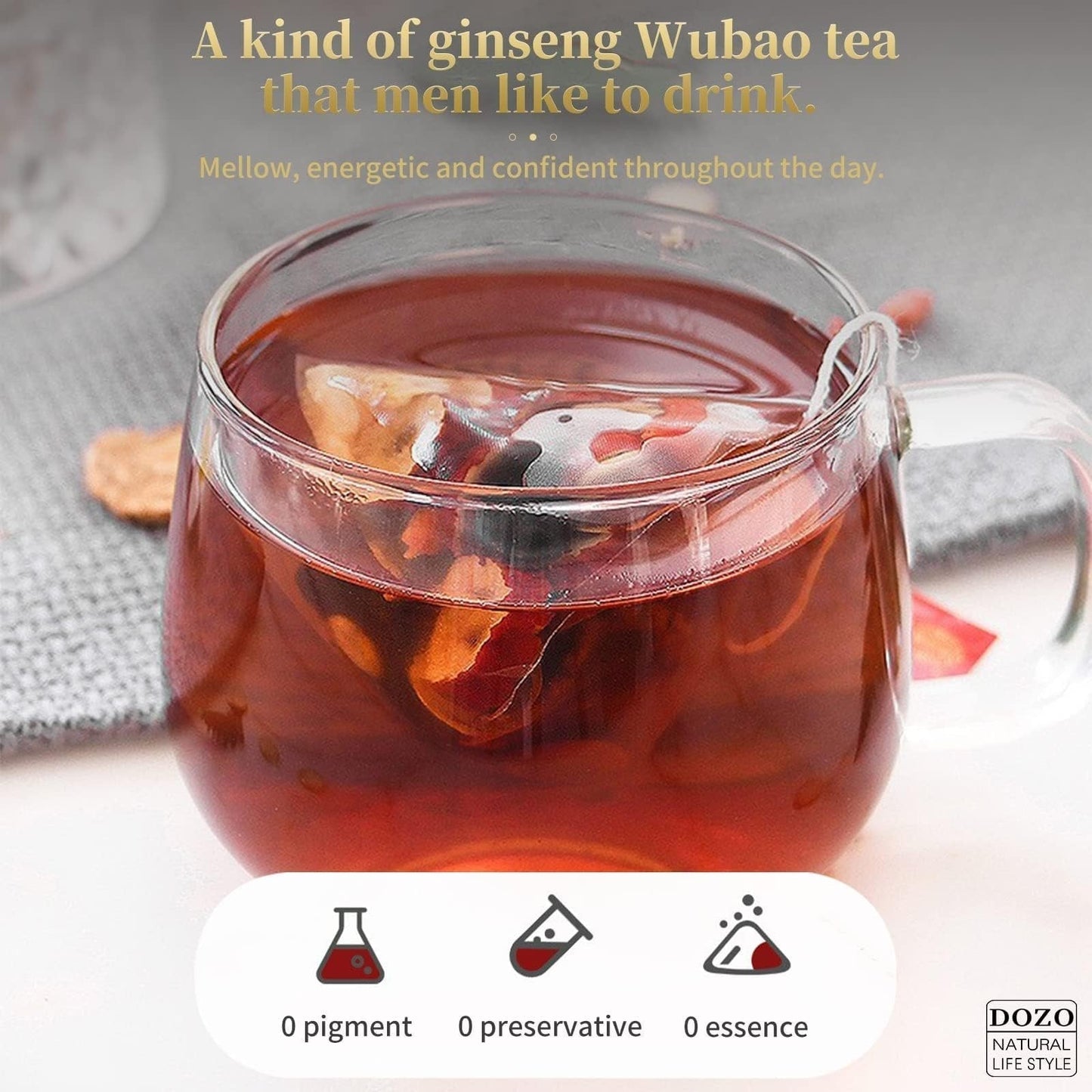 NESLEMY™ Ginseng & Mulberry Herbal Tea